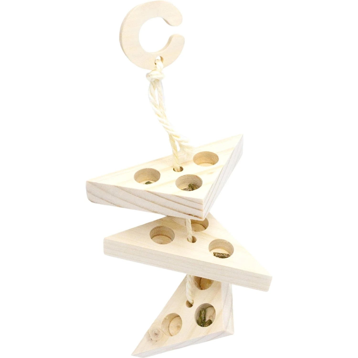 Oxbow Animal Health Enriched Life Triangle Tilt 'n Treat Small Animal Toy 3 Oxbow Animal Health Enriched Life Triangle Tilt 'n Treat Small Animal Toy - Image 3