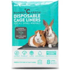 Paw Inspired Bamboo Disposable Small Pet Liner Pee Pads