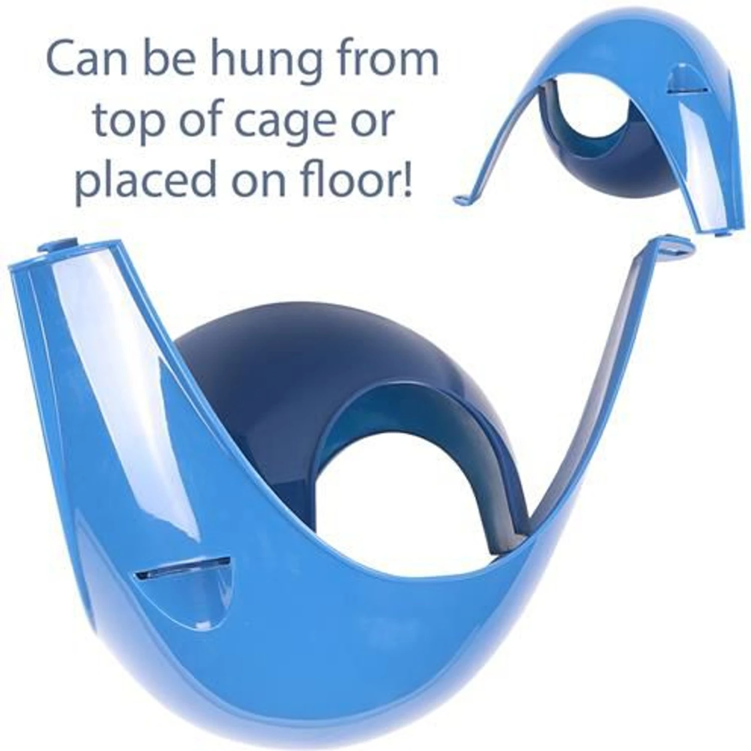 Exotic Nutrition Nap Nook Small Pet Hideout, Blue 2 Exotic Nutrition Nap Nook Small Pet Hideout, Blue - Image 2