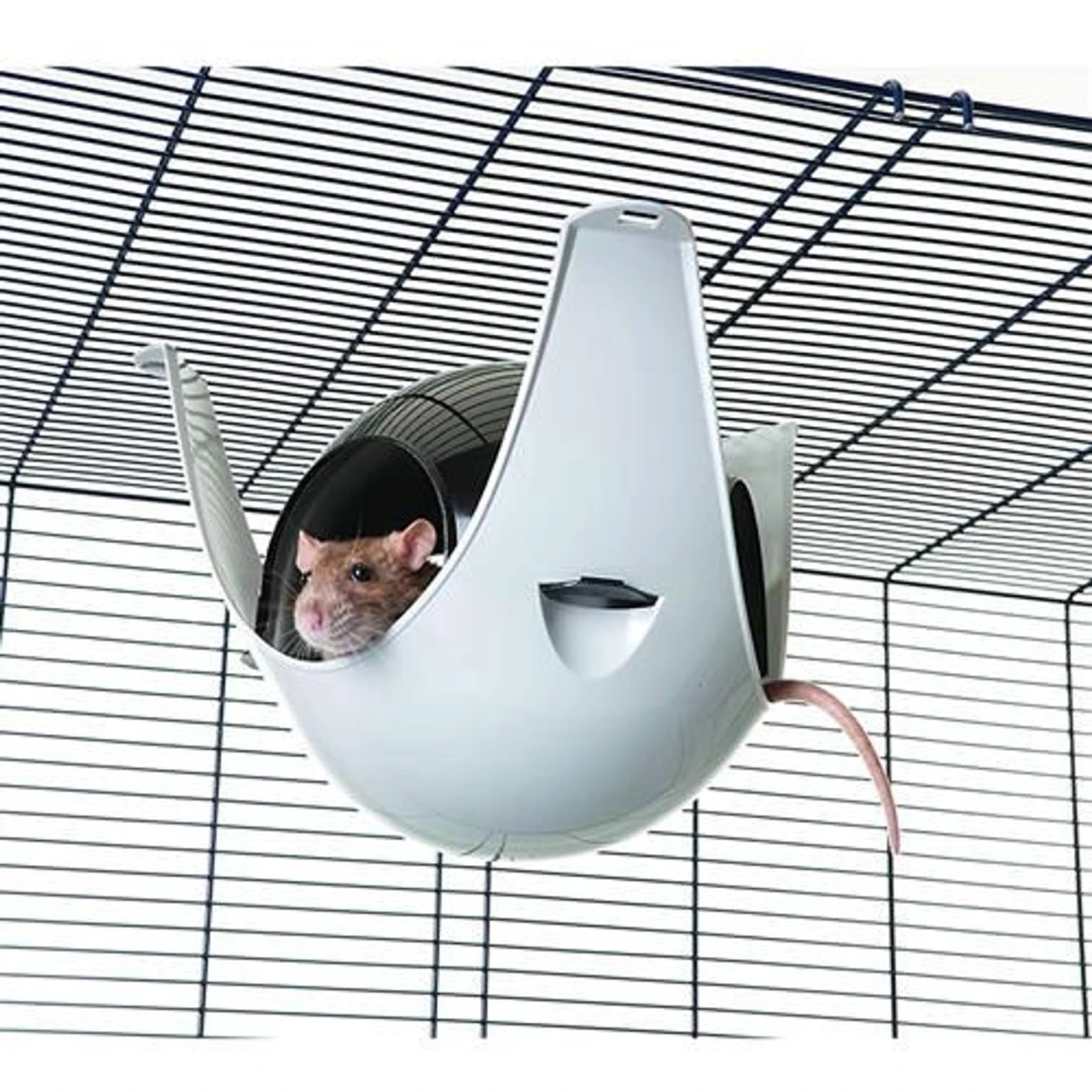 Exotic Nutrition Nap Nook Small Pet Hideout, Blue 4 Exotic Nutrition Nap Nook Small Pet Hideout, Blue - Image 4