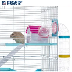 Prevue Pet Products Playhouse Small Pet Habitat, Multicolor -MiniMates Shop 536182 PT7. AC SS1800 V1652716585