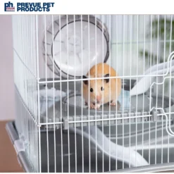 Prevue Pet Products Haven Small Pet Habitat, Gray -MiniMates Shop 536374 PT7. AC SS1800 V1680189224