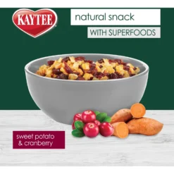Kaytee Natural Snack With Superfoods Sweet Potato & Cranberry Blend Small Pet Treats, 3-oz Bag -MiniMates Shop 538014 PT3. AC SS1800 V1657658874