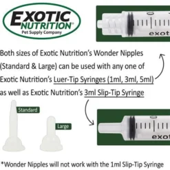 Exotic Nutrition O-Ring Syringes, 3-ml Slip Tip -MiniMates Shop 549806 PT4. AC SS1800 V1658217767