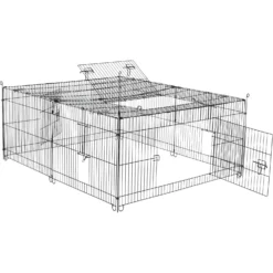 Frisco Portable Outdoor Small Pet Cage (with Cover) -MiniMates Shop 555318 PT2. AC SS1800 V1669742538