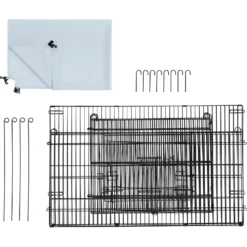 Frisco Portable Outdoor Small Pet Cage (with Cover) -MiniMates Shop 555318 PT5. AC SS1800 V1669742538