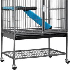 Yaheetech 1-story Removable Ramp & Platform Small Pet Cage, 34-in -MiniMates Shop 565022 PT7. AC SS1800 V1657659684