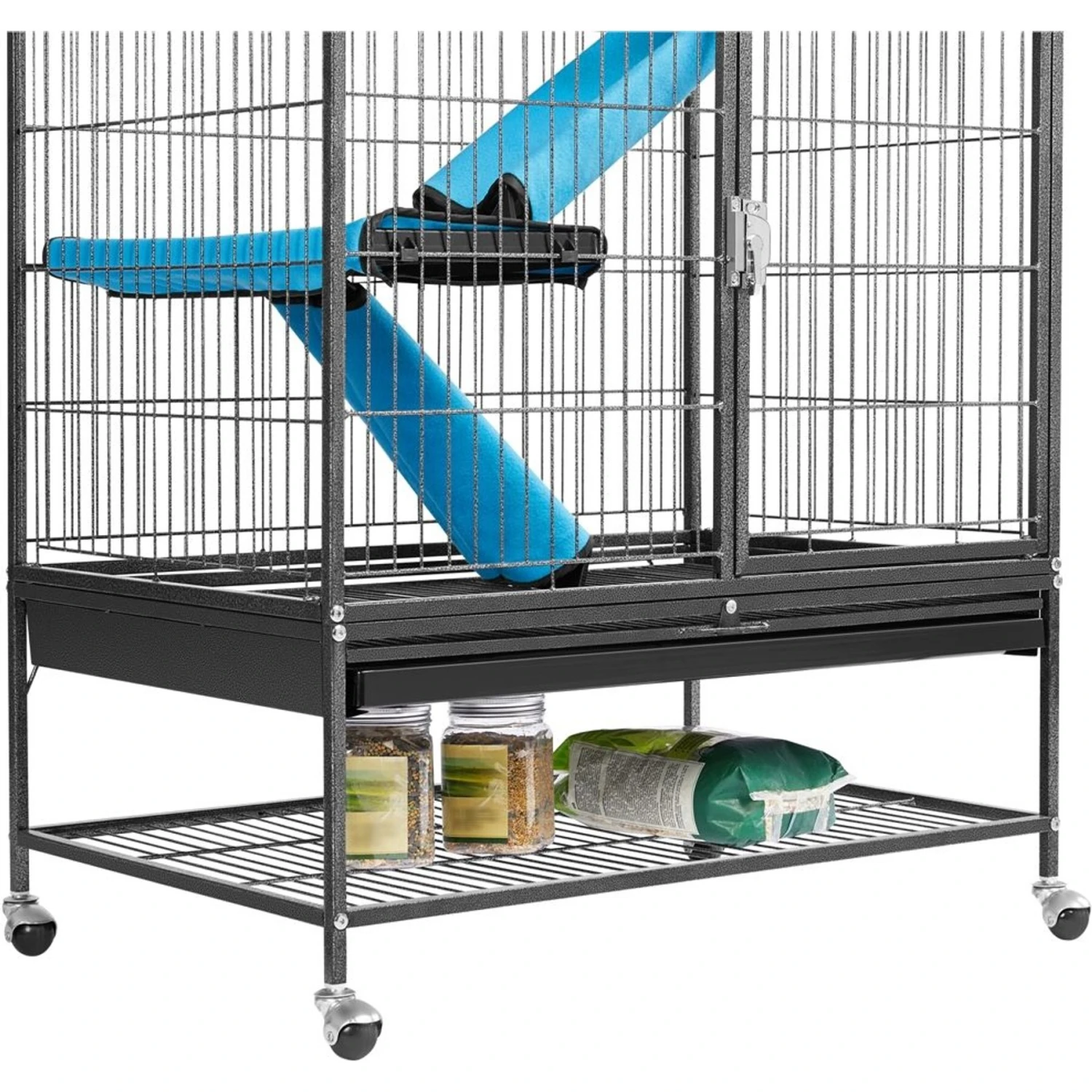 Yaheetech 2-Story Removable Ramp & Platform Small Pet Cage, 54-in 8 Yaheetech 2-Story Removable Ramp & Platform Small Pet Cage, 54-in - Image 8