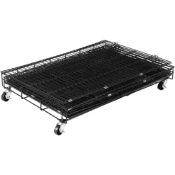 Yaheetech 4-Tier Metal Cat Cage, Black, 48.4-in -MiniMates Shop 565086 PT8. AC SS1800 V1657659685
