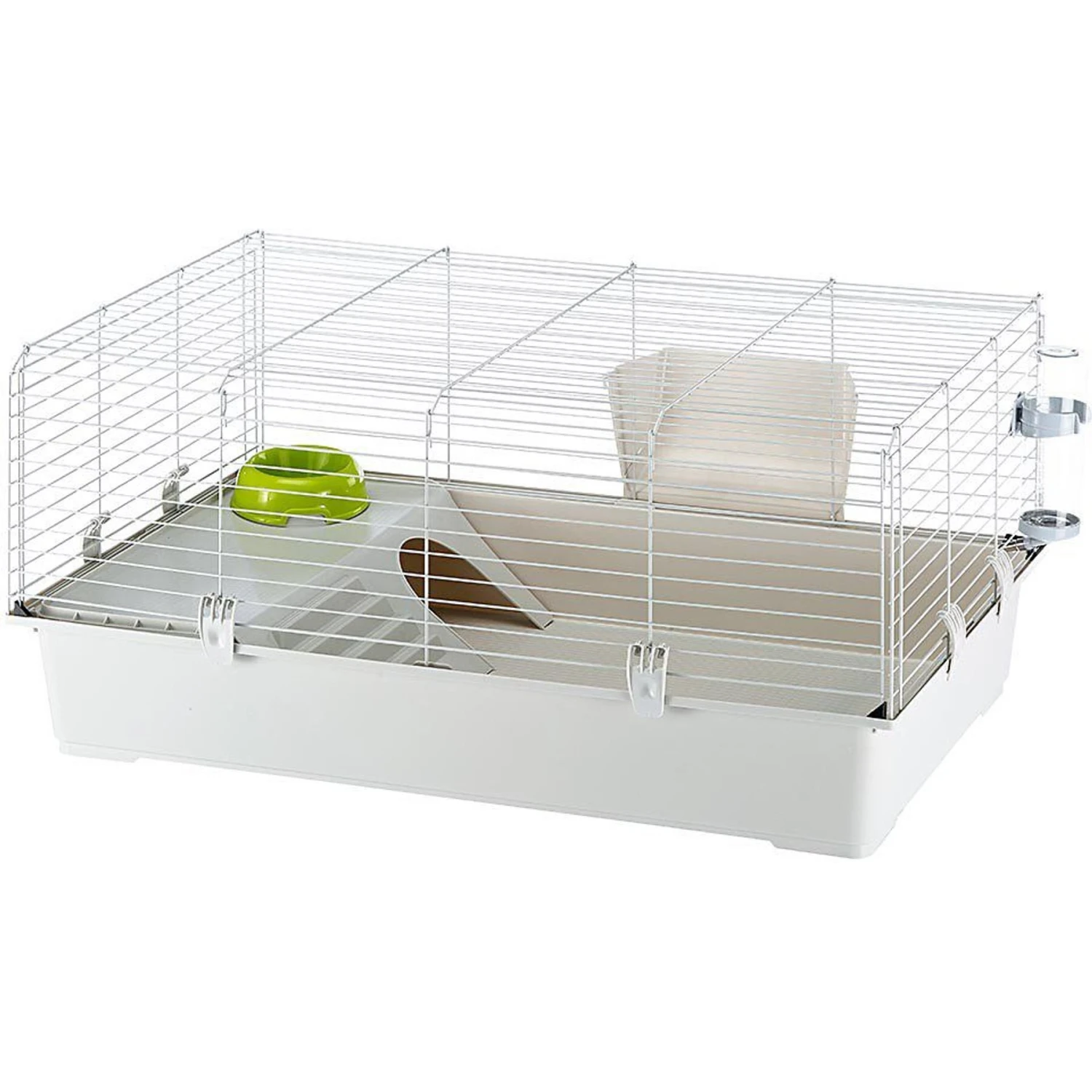 Ferplast Cavie 80 Guinea Pig Cage & Carefresh Small Animal Bedding, Natural 2 Ferplast Cavie 80 Guinea Pig Cage & Carefresh Small Animal Bedding, Natural - Image 2
