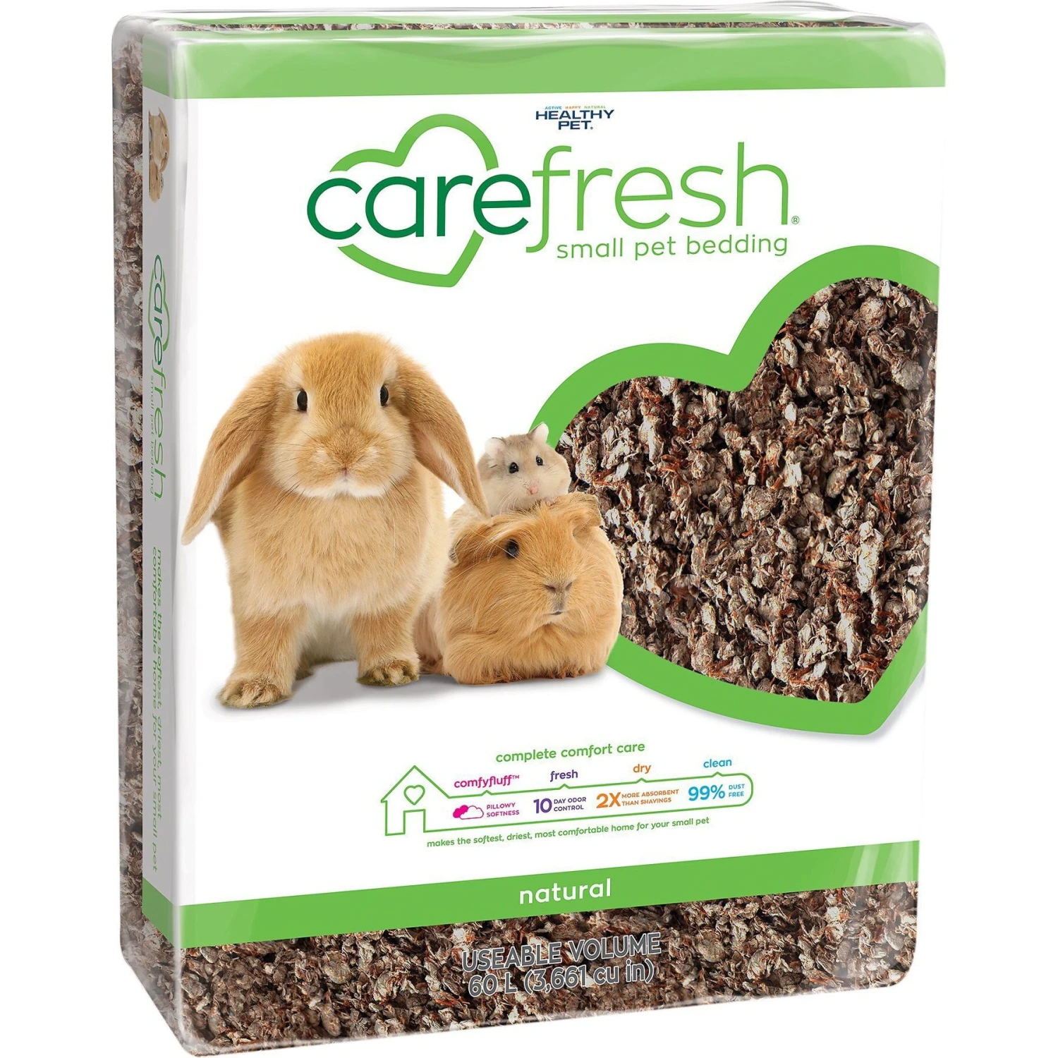 Ferplast Cavie 80 Guinea Pig Cage & Carefresh Small Animal Bedding, Natural 5 Ferplast Cavie 80 Guinea Pig Cage & Carefresh Small Animal Bedding, Natural - Image 5