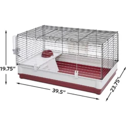 MidWest Wabbitat Deluxe Rabbit Home & Carefresh Small Animal Bedding, Natural -MiniMates Shop 568918 PT3. AC SS1800 V1657659993