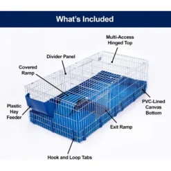 MidWest Guinea Habitat Deluxe Guinea Pig Cage & Carefresh Small Animal Bedding, Natural -MiniMates Shop 568926 PT2. AC SS1800 V1657659994