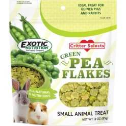 Exotic Nutrition Green Pea Flakes Small Pet Treats, 1-lb 11 Exotic Nutrition Green Pea Flakes Small Pet Treats, 1-lb -MiniMates Shop 570966 PT6. AC SS1800 V1683651975