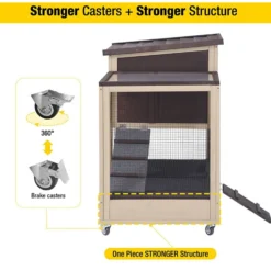 Aivituvin AIR36 Indoor & Outdoor Rabbit Hutch -MiniMates Shop 577574 PT5. AC SS1800 V1657660547