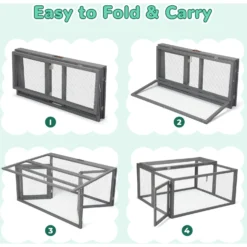 Coziwow Collapsible Small Pet Hutch -MiniMates Shop 579726 PT4. AC SS1800 V1670512132