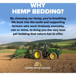Eaton Pet & Pasture Naturally Grown Hemp Small Pet Bedding, 8.5-lb Bag -MiniMates Shop 582526 PT5. AC SS1800 V1658678550