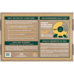 Eaton Pet & Pasture Premium First Cut Blend Timothy Hay Small Pet Food, 7-lb Box -MiniMates Shop 583302 PT2. AC SS1800 V1659909481