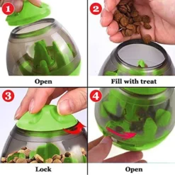 CoCoo Puzzle Treat Dispenser Ball Rabbit & Dog Interactive Toys For Boredom -MiniMates Shop 605454 PT6. AC SS1800 V1694459346