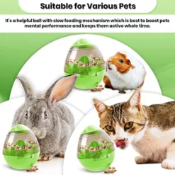 CoCoo Puzzle Treat Dispenser Ball Rabbit & Dog Interactive Toys For Boredom -MiniMates Shop 605454 PT7. AC SS1800 V1677535639