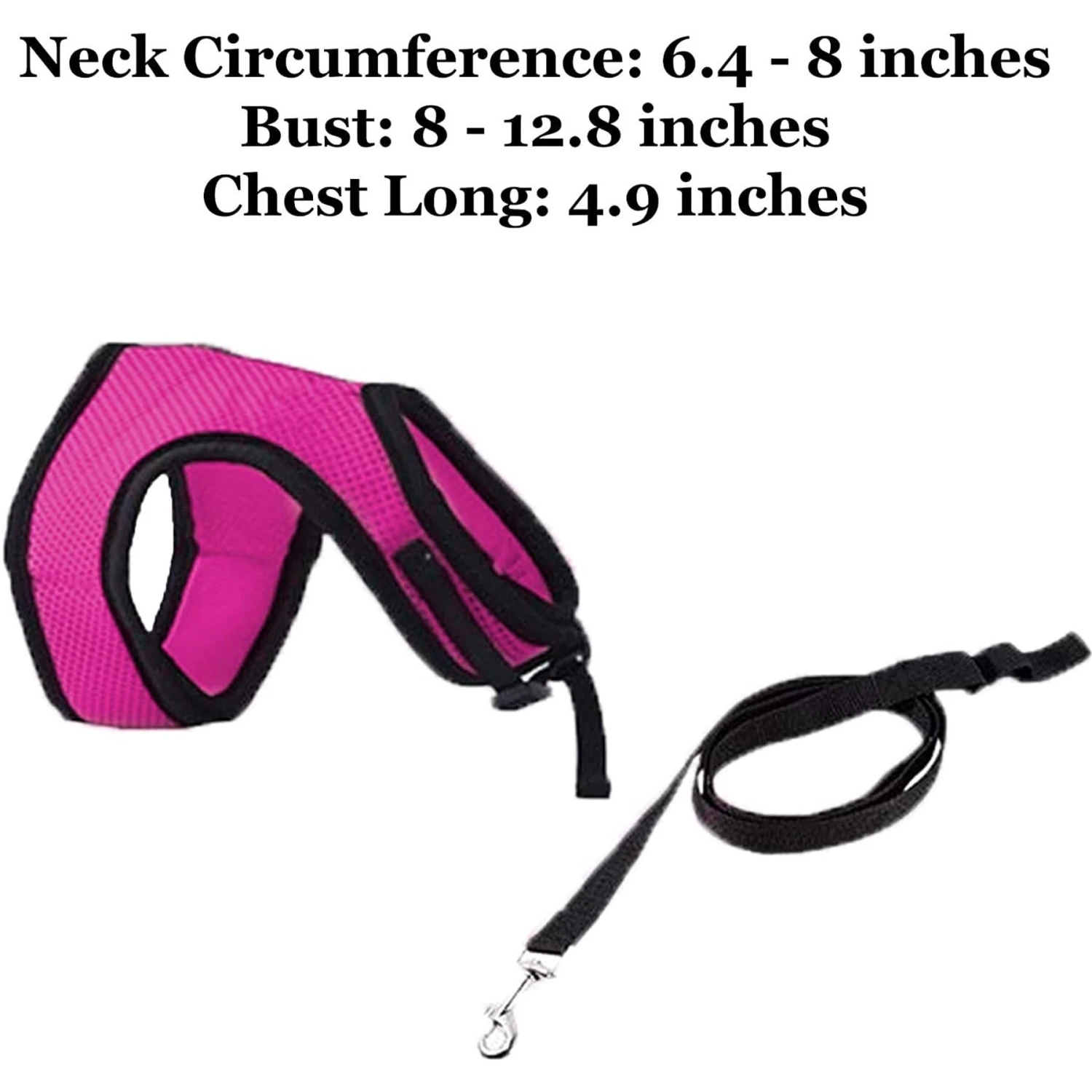 SunGrow Adjustable Escape Proof Rabbit & Ferret Vest Harness & Leash Set Outdoor Walking Accessories 6 SunGrow Adjustable Escape Proof Rabbit & Ferret Vest Harness & Leash Set Outdoor Walking Accessories - Image 6