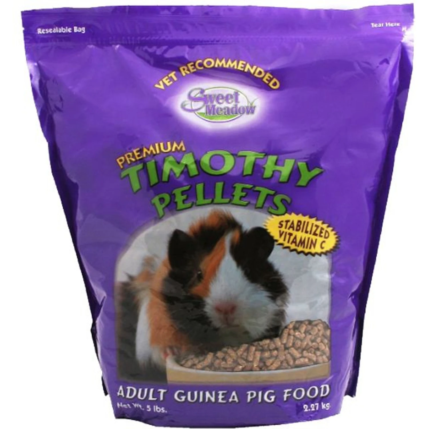 Sweet Meadow Farm Premium Timothy Pellets Adult Guinea Pig Food + 3 Items 4 Sweet Meadow Farm Premium Timothy Pellets Adult Guinea Pig Food + 3 Items - Image 4