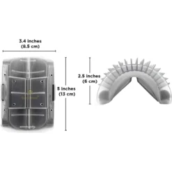 SunGrow Face Scratchers & Massage Comb With Catnip Dog & Cat Self Groomer Rubbing Corner Brush -MiniMates Shop 629046 PT6. AC SS1800 V1678292102