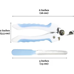 SunGrow Cat & Dog Nail Trimmers & File Set, Clippers For Claw Care & Small Pet Grooming -MiniMates Shop 629278 PT5. AC SS1800 V1680881110