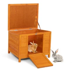 Coziwow Portable Outdoor Rabbit Cage Small Pet Habitat