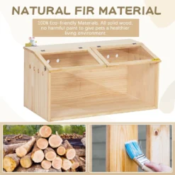 Coziwow Wooden DIY Hamster Cage Small Pets Cabinet 16 Coziwow Wooden DIY Hamster Cage Small Pets Cabinet -MiniMates Shop 629422 PT7. AC SS1800 V1666187013