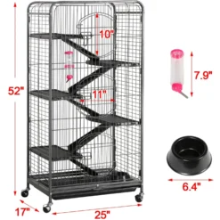 Yaheetech 52-in Small Animal Pet Cage 10 Yaheetech 52-in Small Animal Pet Cage -MiniMates Shop 631142 PT2. AC SS1800 V1663880297