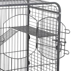 Yaheetech 37-in Small Animal Pet Cage, Black -MiniMates Shop 631166 PT5. AC SS1800 V1663880604
