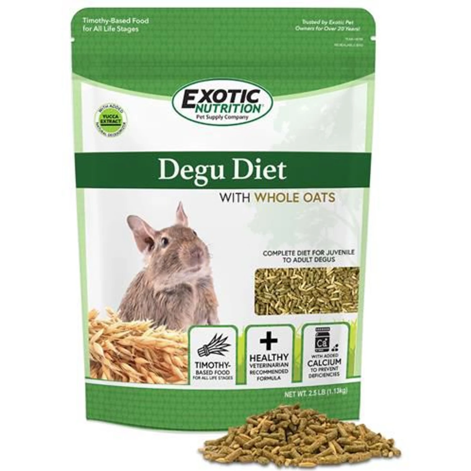 Exotic Nutrition Degu Diet Food 1 Exotic Nutrition Degu Diet Food
