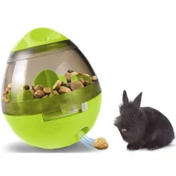 SunGrow Rabbit & Guinea Pig Slow Feeder Treat Dispensing Ball, Small Pet Mental Stimulation Toy -MiniMates Shop 667270 PT2. AC SS1800 V1680882239