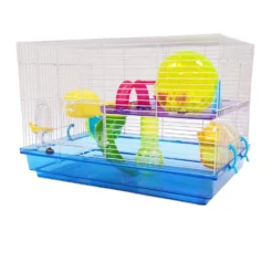 YML Rectangle Hamster Habitat Cage & Accessories