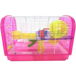 YML Dome Hamster Habitat Cage & Accessories