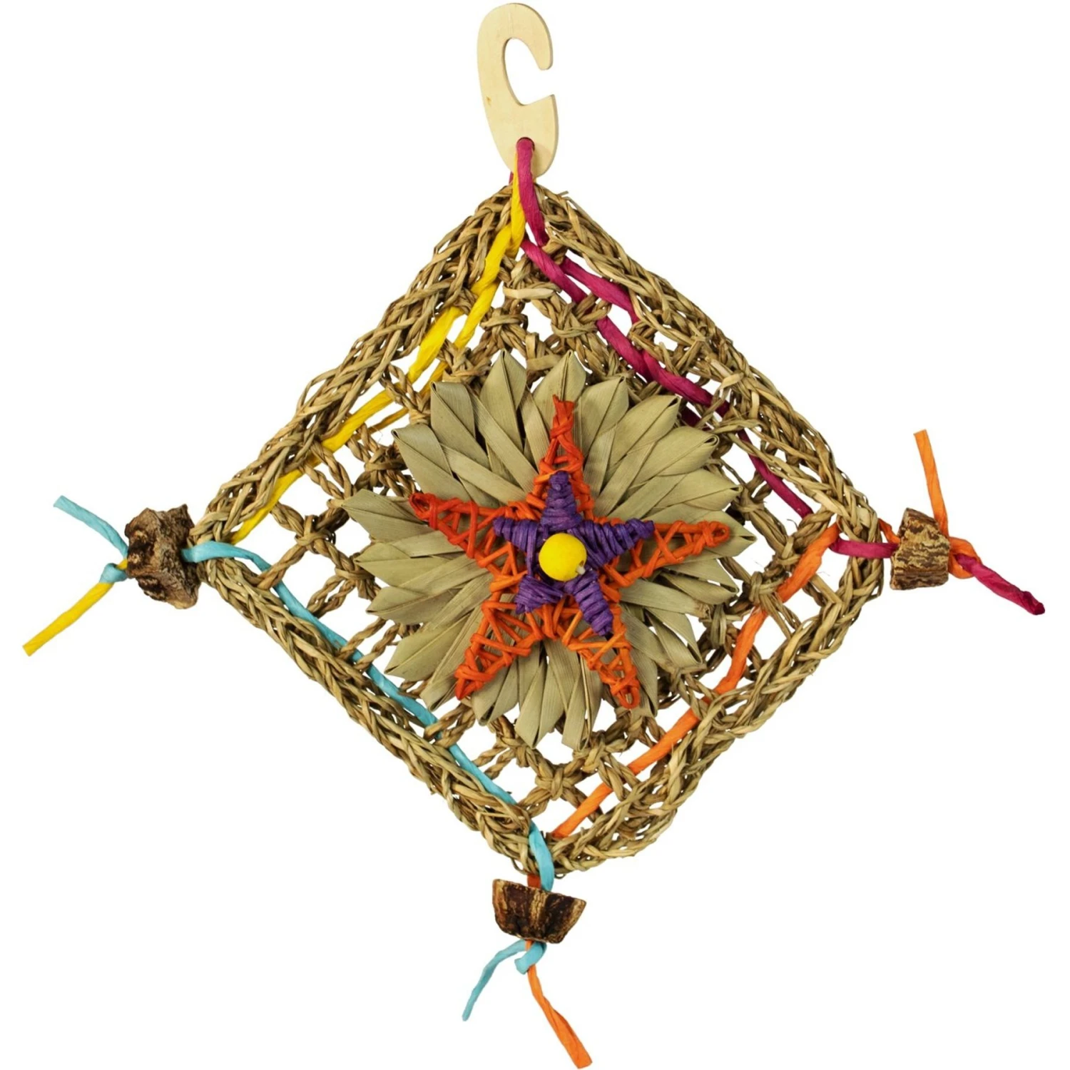 Super Bird Creations Activity Wall Small Pet Toy 2 Super Bird Creations Activity Wall Small Pet Toy - Image 2