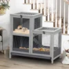 Coziwow 2-Story Wooden Small Pet Cage