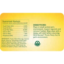 Wild Harvest Picnic Party Hut Strawberry Small Pet Treat -MiniMates Shop 700918 PT2. AC SS1800 V1667598829