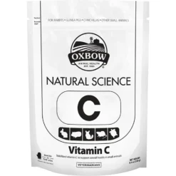 Oxbow Natural Science Vitamin C Support Small-Pet Supplement, 8.4-oz Bag