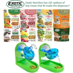 Exotic Nutrition Tilt-N-Treat Sugar Glider & Mouse Treat Dispenser -MiniMates Shop 710262 PT3. AC SS1800 V1668198017