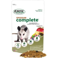 Exotic Nutrition Opossum Complete Small-Pet Food, 4-lb Bag