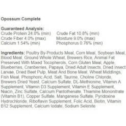 Exotic Nutrition Opossum Complete Small-Pet Food, 4-lb Bag -MiniMates Shop 721814 PT5. AC SS1800 V1670266465