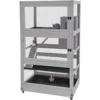 Aivituvin-AIR56 Large Wooden Chinchilla & Ferret Cage, Gray