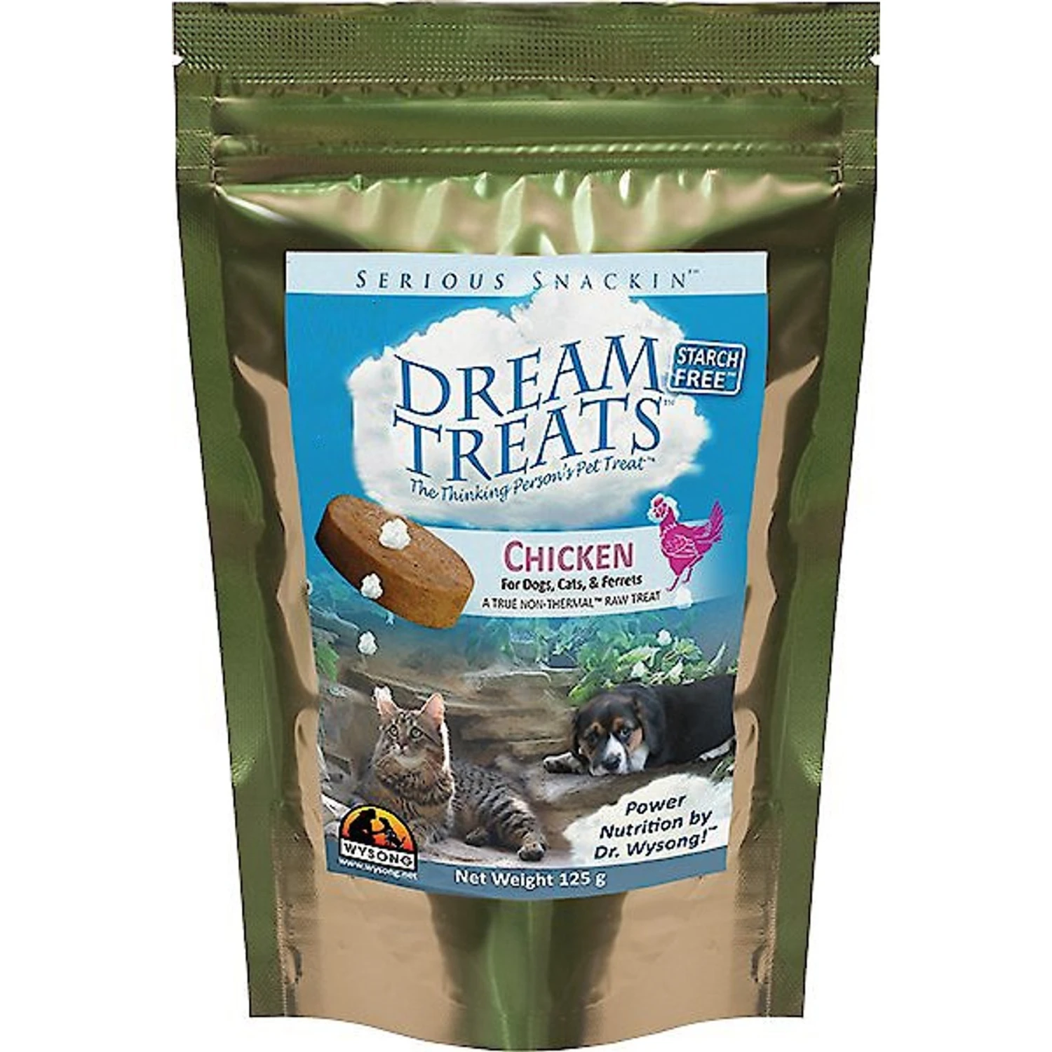 Wysong Dream Chicken Freeze-Dried Raw Dog, Cat & Ferret Treats 1 Wysong Dream Chicken Freeze-Dried Raw Dog, Cat & Ferret Treats