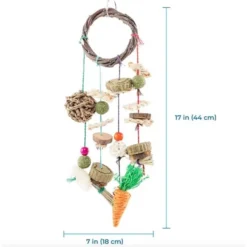 SunGrow Bunny Chew Small Pet Toy 9 SunGrow Bunny Chew Small Pet Toy -MiniMates Shop 753878 PT2. AC SS1800 V1701932779