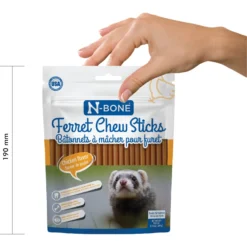 N-Bone Chicken Flavor Chew Sticks Ferret Treat, 3.74-oz Bag 10 N-Bone Chicken Flavor Chew Sticks Ferret Treat, 3.74-oz Bag -MiniMates Shop 755606 PT3. AC SS1800 V1673625982