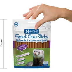 N-Bone Bacon Flavor Chew Sticks Ferret Treat, 3.74-oz Bag -MiniMates Shop 755622 PT3. AC SS1800 V1673625938