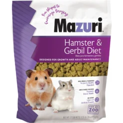 Mazuri Hamster & Gerbil Food, 1.25-lb Bag