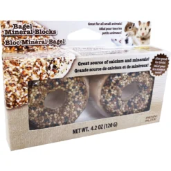 Penn-Plax Bagel Small Pet Mineral Blocks, 2 Count -MiniMates Shop 759030 PT3. AC SS1800 V1674599282